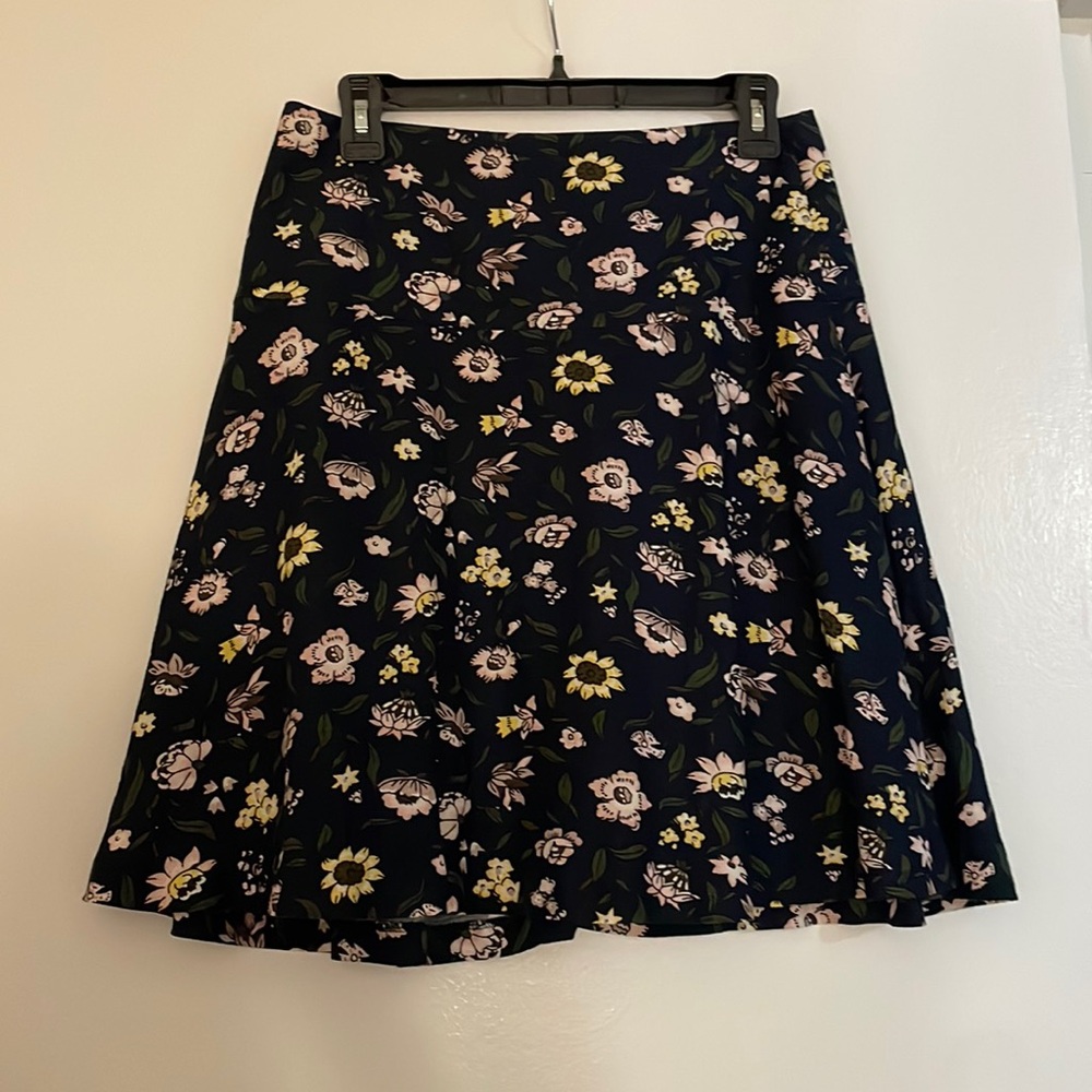 Floral Mini Skirt